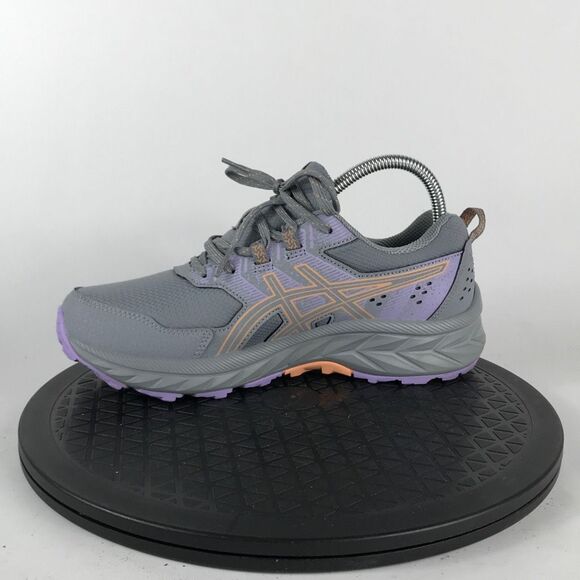 Asics Gel-Contend 6 Gray/Purple Athletic Running Shoes 1012B313 Women’s Size 7.5 - Picture 9 of 13